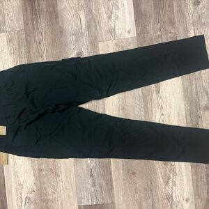 Chico's Dark Green Skirt with Pleat Accent